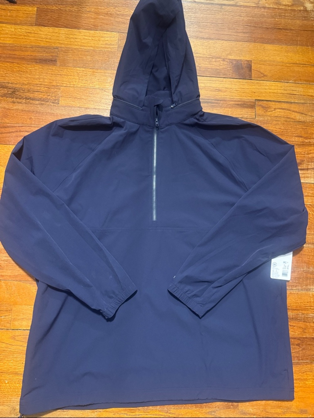 New jockey 1/2 zip windbreaker